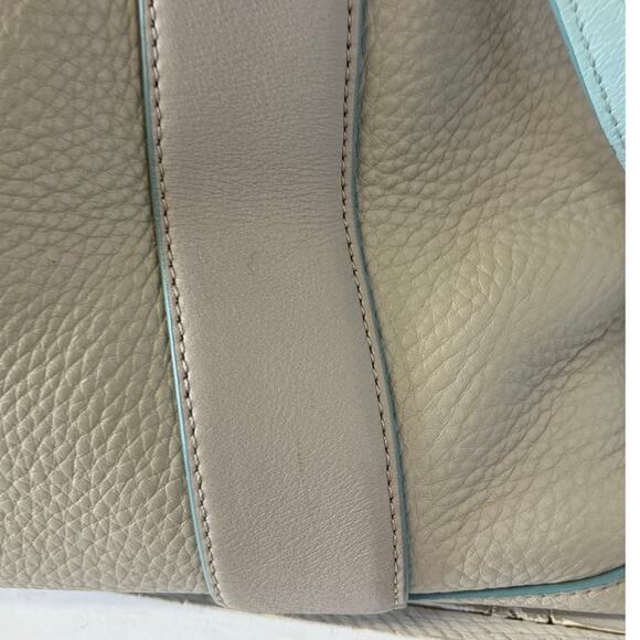 COACH 30165 BLEEKER PRESTON SATCHEL IN EDGE PAINT LEATHER - Picture 6 of 16